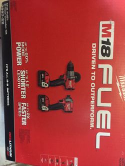 MILWAUKEE HAMMER AND IMPACT FUEL