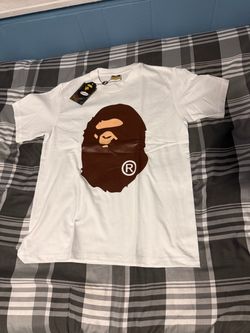 BAPE Ape Head Graphic T-Shirt White SIZE SMALL