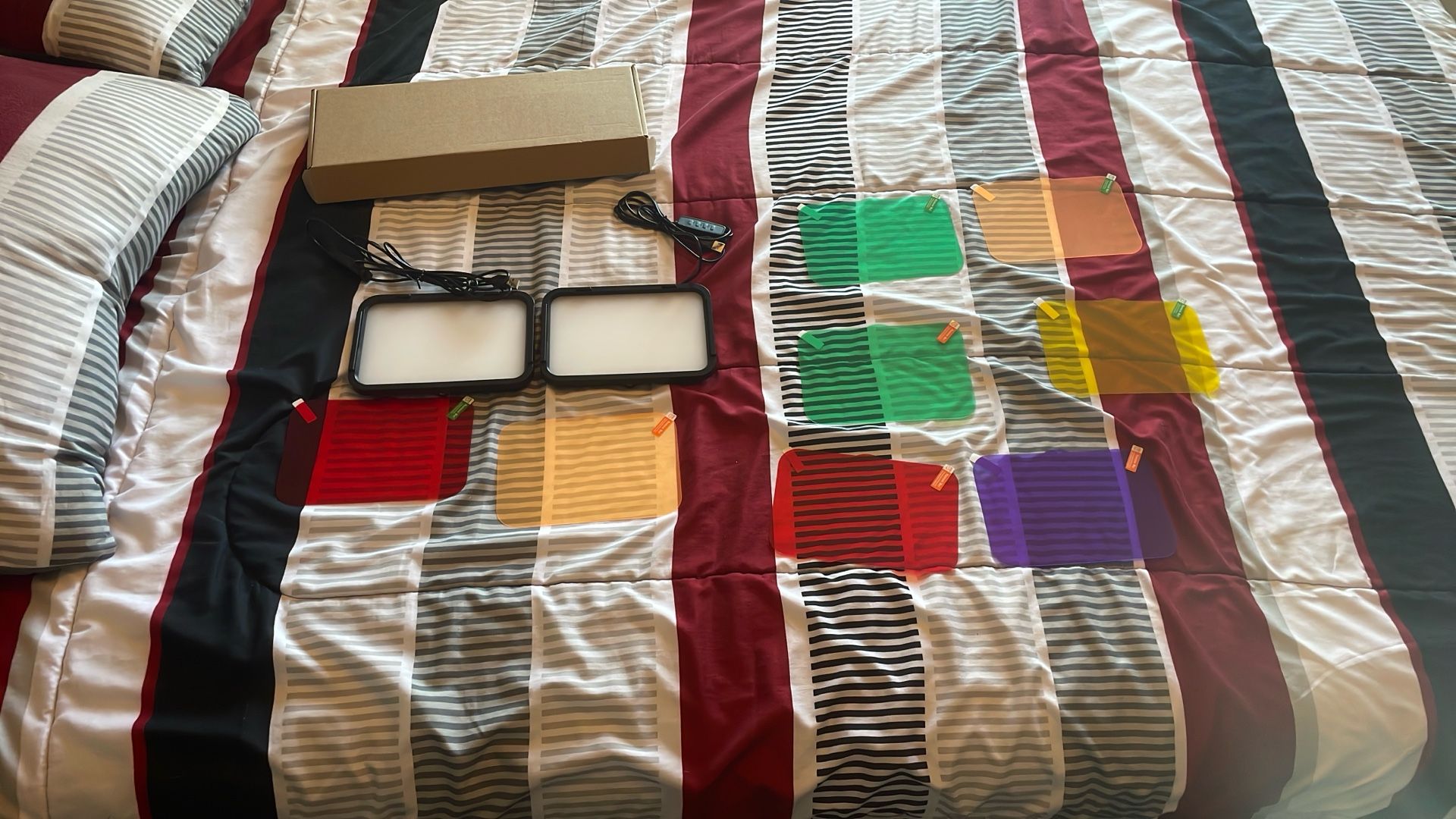 UBeesize 8” Podcasting Lights With Extra Filters