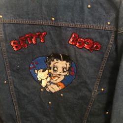 Betty Boop rare Jean jacket