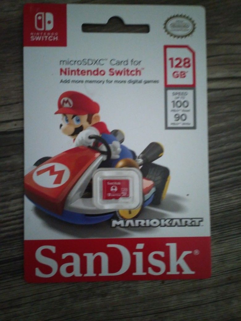 SD CARD MEMORY FOR CELL OR NINTENDO (NEW) 128 Gb ONLY $8 Brand New 3 For $18