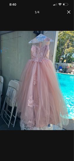 VestidoPara Fiesta De Niña Size 8