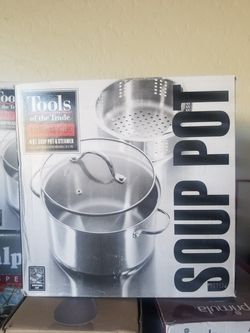 4 qt soup pot & steamer