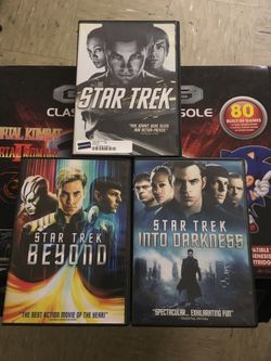 Most recent STAR TREK dvd collection is for sale.