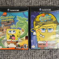 Nintendo GameCube “SpongeBob SquarePants” Video Games 