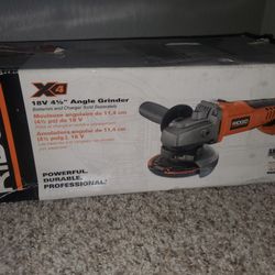 18V 4½ Angle Grinder