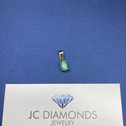 Pendant 18k Gold Esmerald 