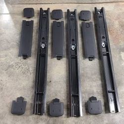 FLOOR TRACKS 2019-2025 Mercedes Sprinter Seat Mounting Brackets Rails & Plastic Trim Covers