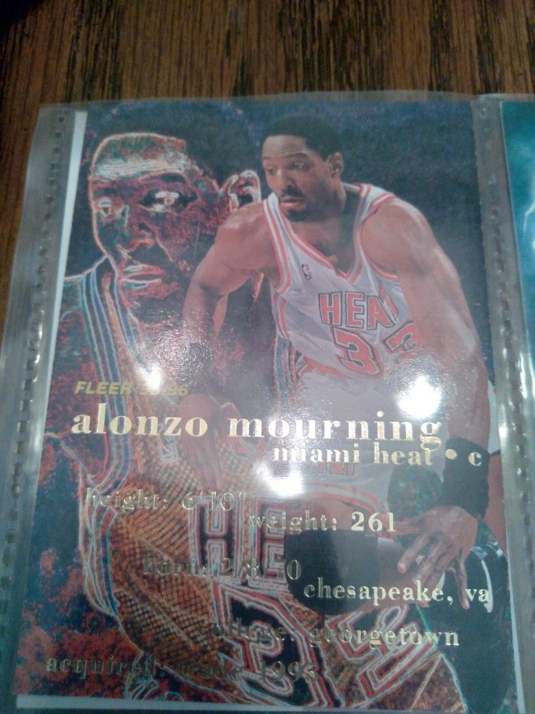 Alonzo Mourning Card