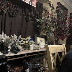 Sofa Table With End Tables Set 