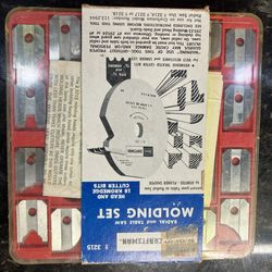 Craftsman Molding Set For Radial & Table Saw