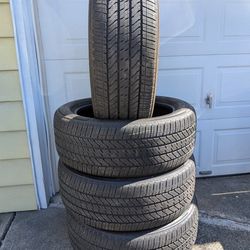 P275 50R22 Bridgestone Dueler Alenza AS2 All Season Tires (4) Pickup Only READ