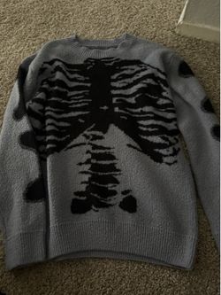 skeleton sweater