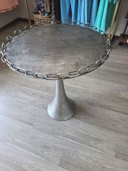 Silver table