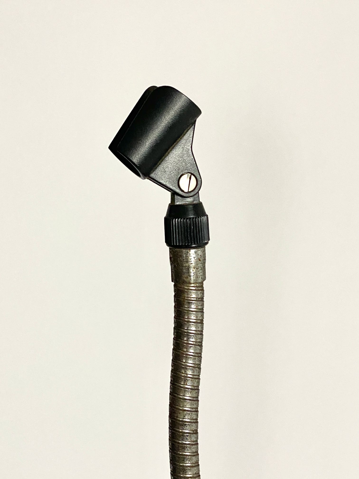 Vintage Microphone Straight Stands with Goose Neck
