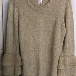 Gold tone Sweater 