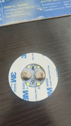 Led Bottle Coasters White