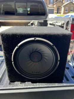 JBL Stage Subwoofer With Crunch Amp