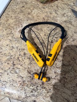 DeWalt Pro Max Wireless Bluetooth Neckband Behind-the-Neck