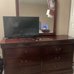 Large Brown Dresser