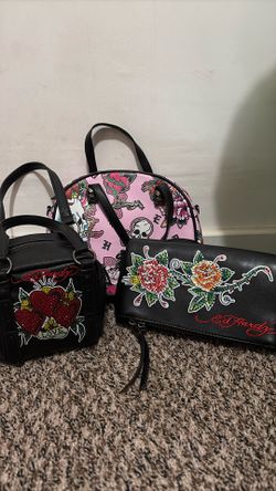3 Ed Hardy Bags
