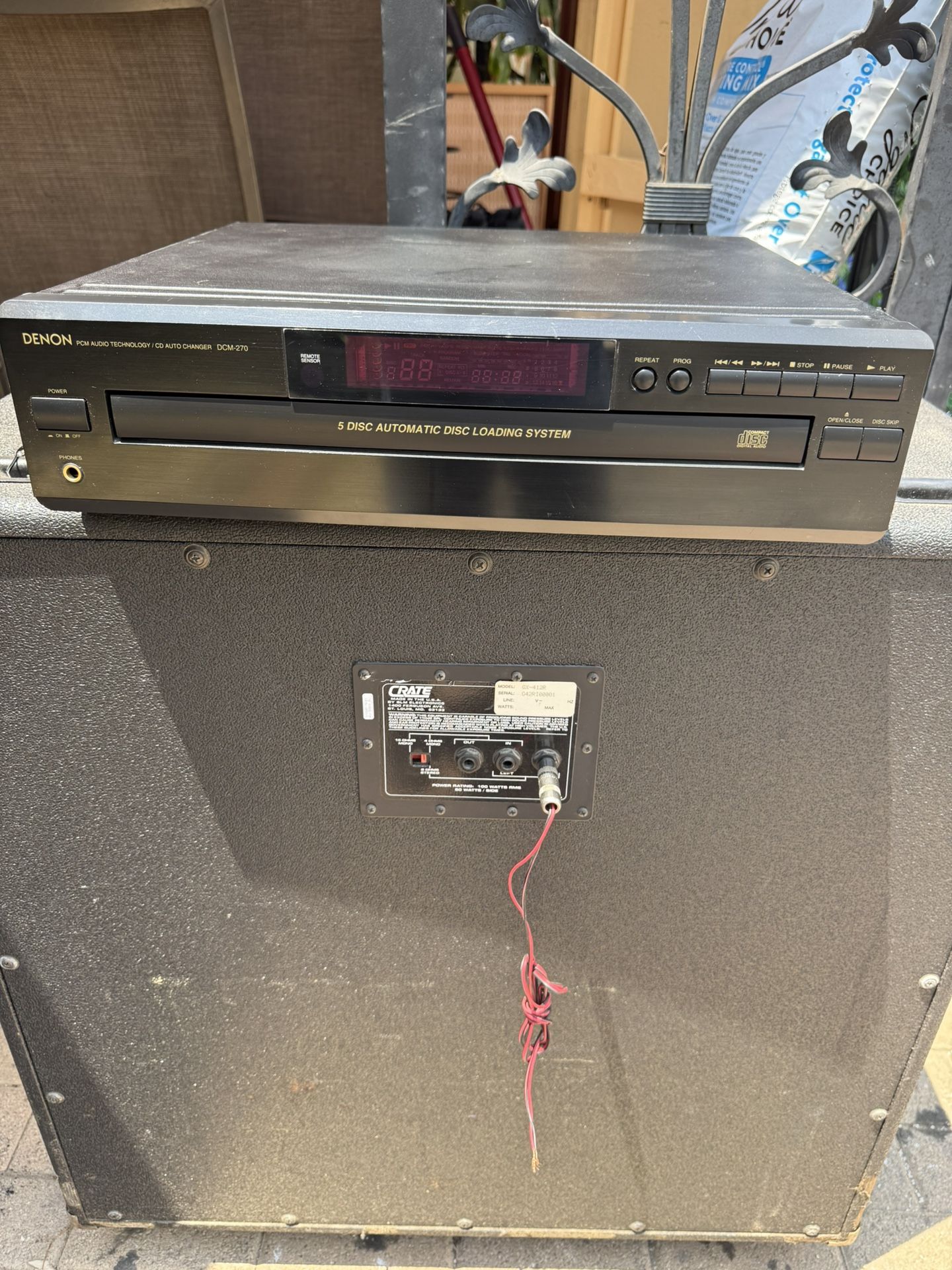 Denon CD Charger