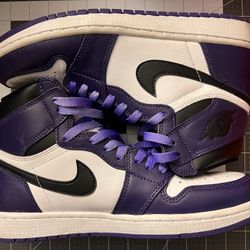 Jordan 1 Court Purple Sz 10
