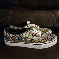 Vans Dia De Los Muertos Glow In The Dark Men Size 11.5