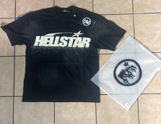 Rhinestone hellstar shirt
