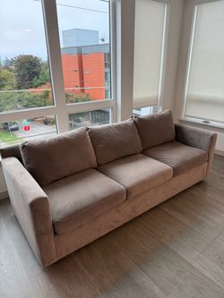 Sleeper Sofa with mattress create&barrel