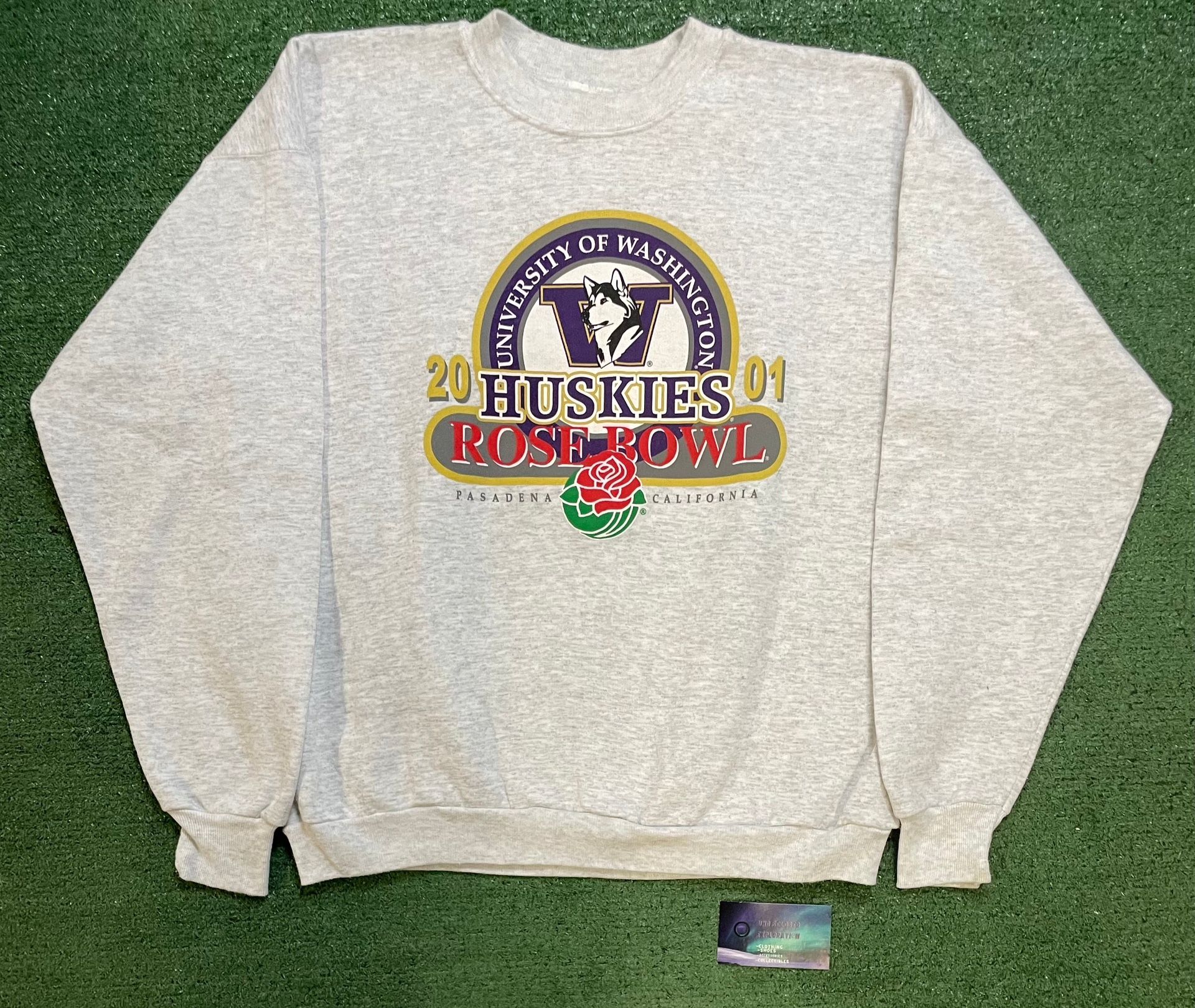 Vintage 1990s UW university of Washington Huskies crewneck
