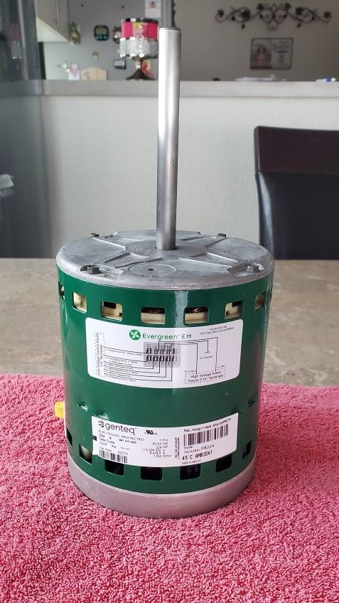 Evergreen ECM Blower Motor 3/4HP 6207X - Like New