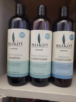 Sukin Shampoo And Conditioner