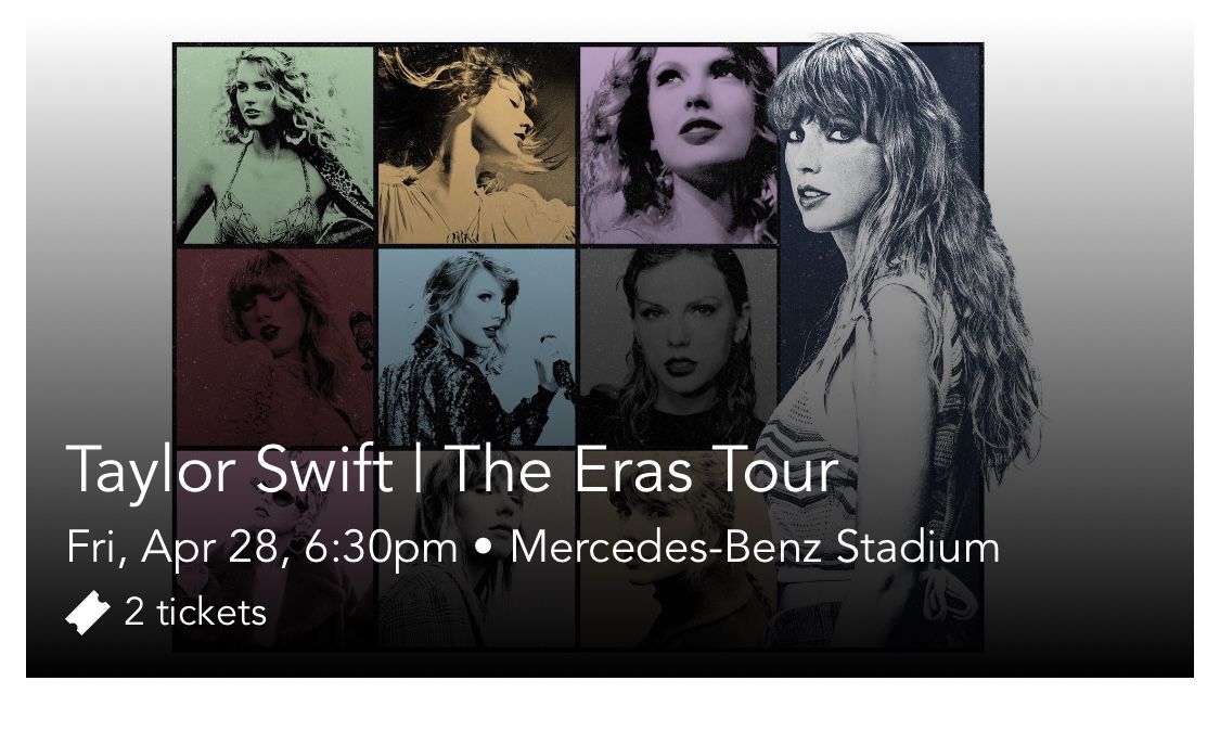 Taylor Swift Eras Tour Atlanta