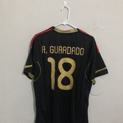 Mexico 2011 Away Guardado Jersey (medium Large XL)
