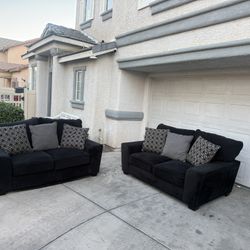 Two Pieces Of Couches 