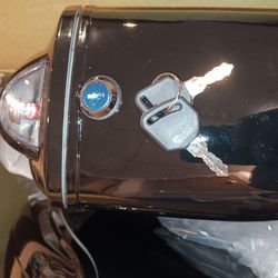 Motorcycle carry container left and right side