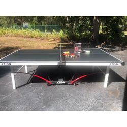 STIGA Ping Pong Table (includes equipment)
