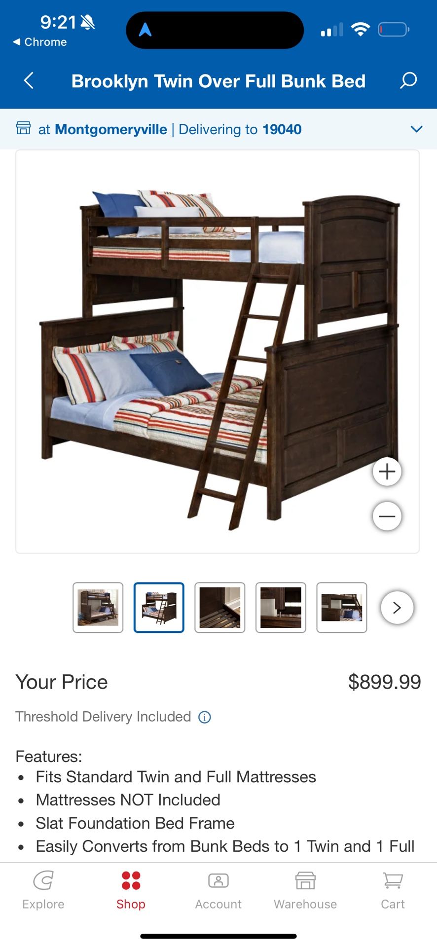 bunk bed