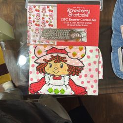 Strawberry Shortcake Shower Curtain 