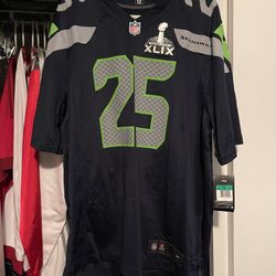 Richard Sherman Super Bowl Jersey New With Tags