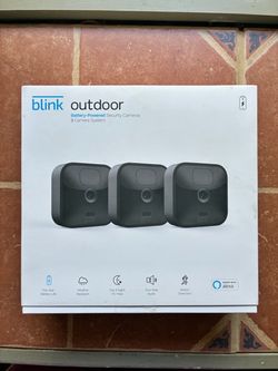 Opened but Not Used Blink Outdoor 3 Camera Security System
