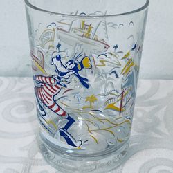 Walt Disney World LG Glass Goofy Blizzard Beach Remember the Magic 25 Ann. 1996
