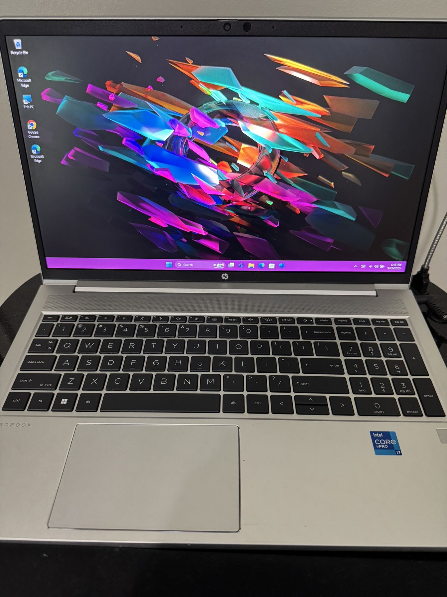 HP ProBook 650 G8 15.6" Core i7 11th Gen 16GB RAM 256GB SSD Windows 11 Pro