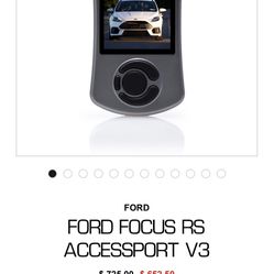 Ford Focus Rs Cobb Access port V3