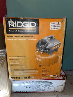 Ridgid 6 Gal. Pancake Air Compressor 