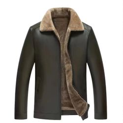 Men’s Faux Leather Jacket 