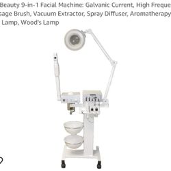 9-in-1 Facial Machine: 