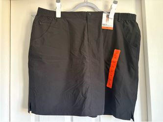 Black skirt skort XXL