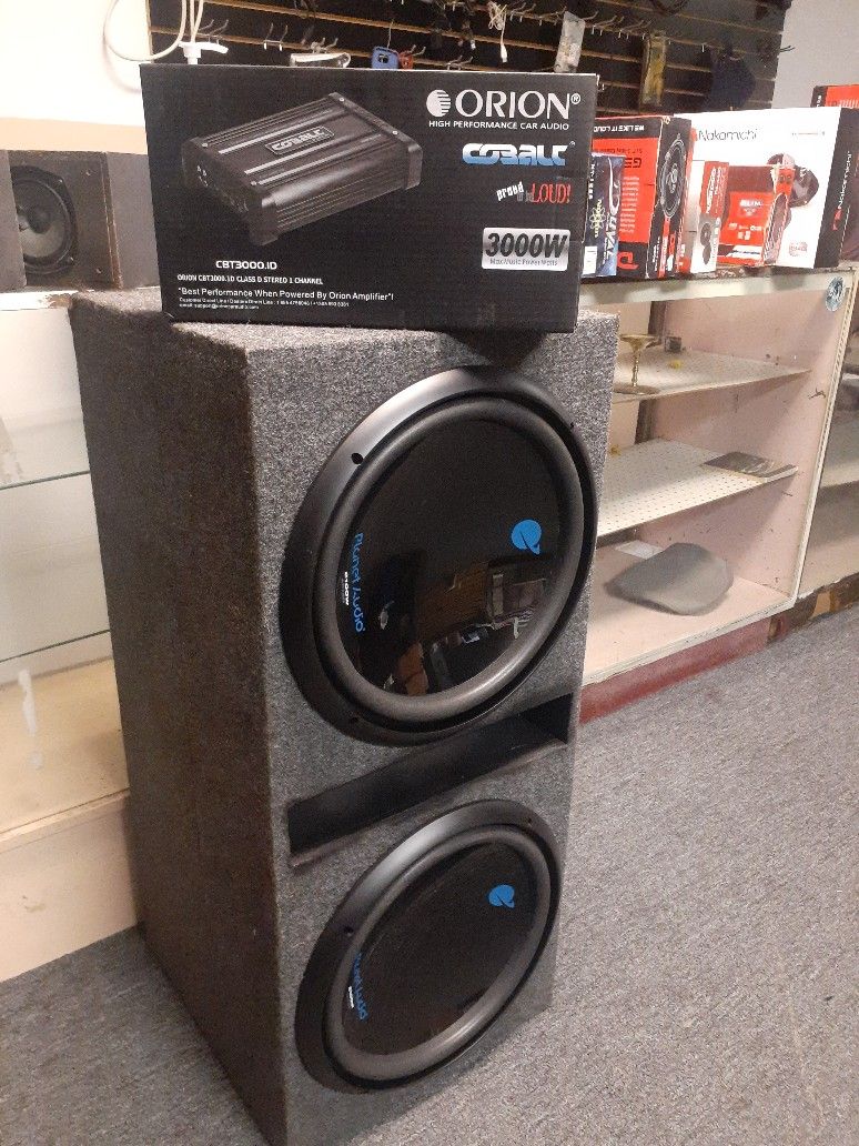 15s. Box Big Boy Amp